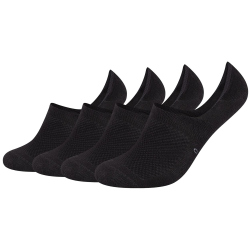 4er Pack camano Soft Bamboo Mesh Füßlinge 9999...