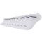 10er Pack camano Mesh Ventilation Sneakersocken 1001 - white mix 35-38