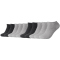 10er Pack camano Red Classic Sneakersocken 9300 - light grey melange 35-38