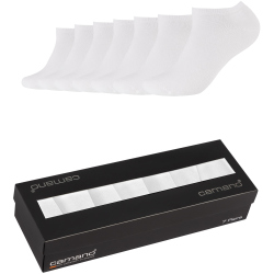 7er Pack camano Comfort BCI Baumwoll Sneakersocken 1000 -...