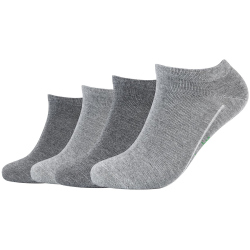 4er Pack camano Soft Bamboo Sneakersocken 9700 - dark...