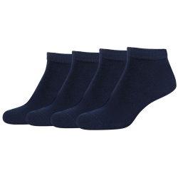 4er Pack camano Soft Bamboo Sneakersocken 5999 - navy 35-38