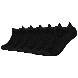 6er Pack camano Soft Organic Flap Sneakersocken 9990 -...