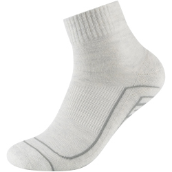 6er Pack camano Soft Walk Quarter Socken 4200 - rosé melange 39-42