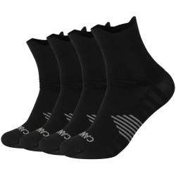 4er Pack camano Performance Quarter Trainingssocken 9999...