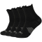 4er Pack camano Performance Quarter Trainingssocken 9999 - black 35-38