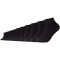 10er Pack camano Red Classic Quarter Socken 9999 - black 35-38