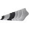 10er Pack camano Red Classic Quarter Socken 9300 - light grey melange 35-38