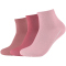 3er Pack camano Soft Quarter Socken 4146 - almond blossom 39-42