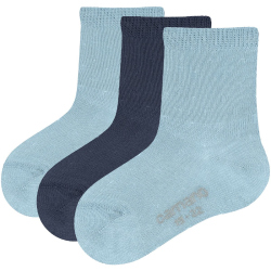 3er Pack camano Soft Bio-Baumwolle Baby-Socken 5100 -...