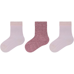 3er Pack camano Soft Bio-Baumwolle Baby-Socken 4201 -...