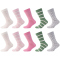 10er Pack camano Soft recycelte Baumwolle Crew Socken Kinder 4131 - lilac chiffon 27-30