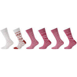 6er Pack camano Soft Bio-Baumwolle Crew Socken Kinder...