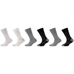 6er Pack camano Soft Bio-Baumwolle Crew Socken Kinder...
