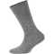 6er Pack camano Soft Bio-Baumwolle Crew Socken Kinder 9999 - black 31-34