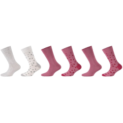 6er Pack camano Soft Bio-Baumwolle Crew Socken Kinder...