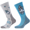 2er Pack camano Sport Pro Tex Bio-Baumwoll Crew Funktionssocken Kinder 5335 - heritage blue 27-30