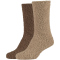 2er Pack camano Sustainable Cosy Crew Socken Damen 8403 - incense 39-42