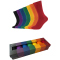 7er Pack camano Comfort Crew Socken 0515 - rainbow 35-38