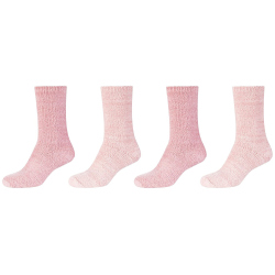 4er Pack camano Sustainable Cosy Patterned Crew Socken...