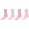 4er Pack camano Sustainable Cosy Patterned Crew Socken Damen 4117 - pink dogwood 35-38
