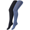 2er Pack camano Soft Originals Bio-Baumwolle Strumpfhosen Kinder 0033 - denim + navy 134/146