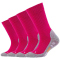 4er Pack camano Pro Tex Crew Socken Kinder 0042 - fuchsia 23-26