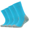 4er Pack camano Pro Tex Crew Socken Kinder 0032 - turquoise 23-26