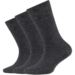 6er Pack camano Soft Originals Bio-Baumwolle Crew Socken...