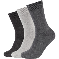 9er Pack camano Comfort Baumwoll Crew Socken 9703 - dark...