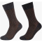 2er Pack camano Soft Shadow Stripe Crew Socken Herren 2522 - exotic orange 39-42