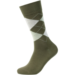 2er Pack camano Soft Classic Argyle Crew Socken Herren 7714 - desert sage 43-46