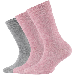 3er Pack camano Soft Bio-Baumwolle Crew Socken Kinder...