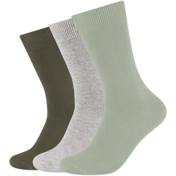 3er Pack camano Comfort Baumwoll Crew Socken 7714 -...