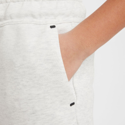 NIKE Sportswear Tech Fleece Jogginghose Mädchen 013 - light grey/htr/black/black M (137-146 cm)