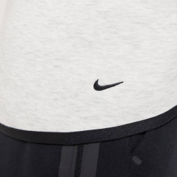 NIKE Sportswear Tech Fleece Kapuzenjacke Mädchen 013 - light grey/htr/black/black M (137-146 cm)