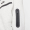 NIKE Sportswear Tech Fleece Kapuzenjacke Mädchen 013 - light grey/htr/black/black M (137-146 cm)