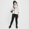 NIKE Sportswear Tech Fleece Kapuzenjacke Mädchen 013 - light grey/htr/black/black L (146-156 cm)