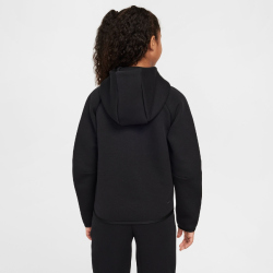 NIKE Sportswear Tech Fleece Kapuzenjacke Mädchen 010 - black/black/black L (146-156 cm)
