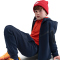 NIKE Sportswear Tech Fleece Jogginghose Jungen 453 - obsidian/black/black S (128-137 cm)