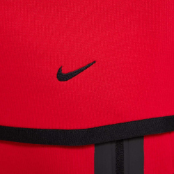 NIKE Sportswear Tech Fleece Kapuzenjacke Jungen 657 - university red/black/black XS (122-128 cm)