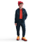 NIKE Sportswear Tech Fleece Kapuzenjacke Jungen 453 - obsidian/black/black L (147-158 cm)