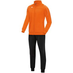 JAKO Classico Trainingsanzug Polyester 19 - neonorange 140