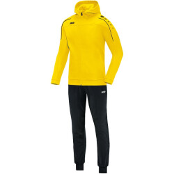 JAKO Classico Trainingsanzug Polyester mit Kapuze citro S