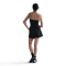 NIKE Sportswear Essential Mid-Waist Skort Damen 010 - black/white XL