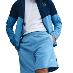 NIKE Sportswear Swoosh Air Sweatshorts Herren 489 - blue beyond/obsidian M