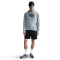 NIKE Club FT Font Hoodie Herren 063 - dk grey heather/lt smoke grey/black 3XL