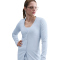 NIKE Sportswear Chill Rib Knitjacke Damen 423 - blue tint/blue tint XS