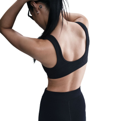 NIKE Sportswear Classic High-Waist Leggings Damen 010 - black/sail S