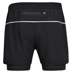 JAKO 2in1 Sporthose Damen Schwarz 38
